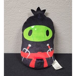Cats VS Pickles Ninja Pickle Chonks Bean Bag Plush Stuffed Toy 6 inch